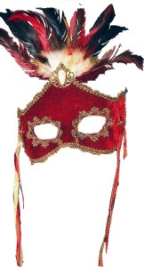 PARADISE MASK - Fancy Red