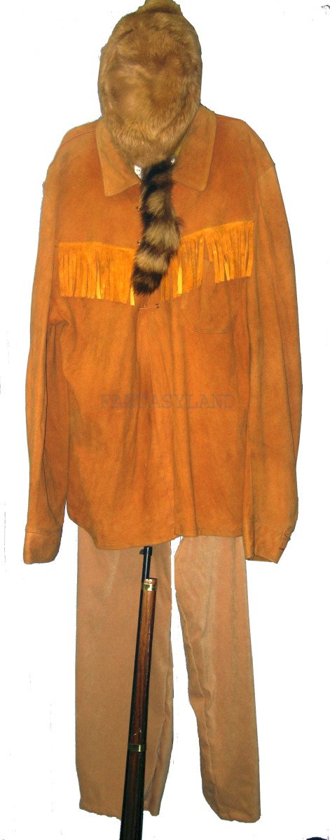 Daniel Boone Costume, Size Medium