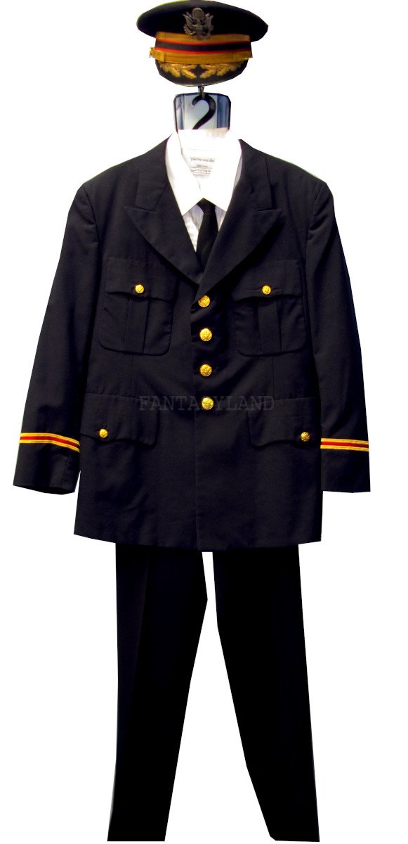 Military Uniform Costume - Army Dress Size 40 - 42 SM-MD