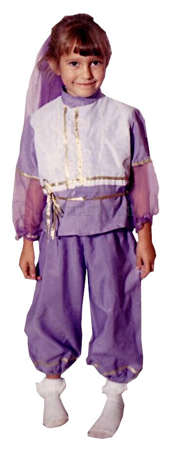 Genie Girl Child Costume, Size 3 - 4 - Click Image to Close
