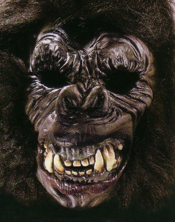 GORILLA MASK - with HAIR - Click Image to Close