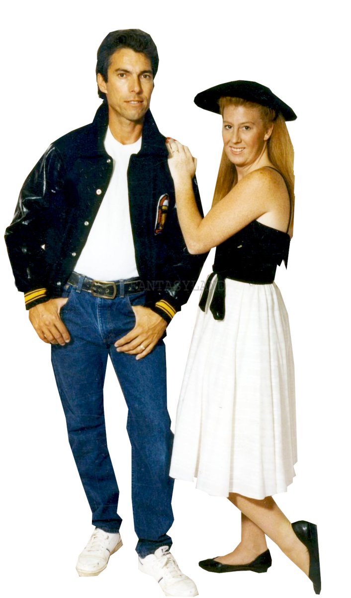 1950's Letterman Jacket Costume, Size SM - XLG
