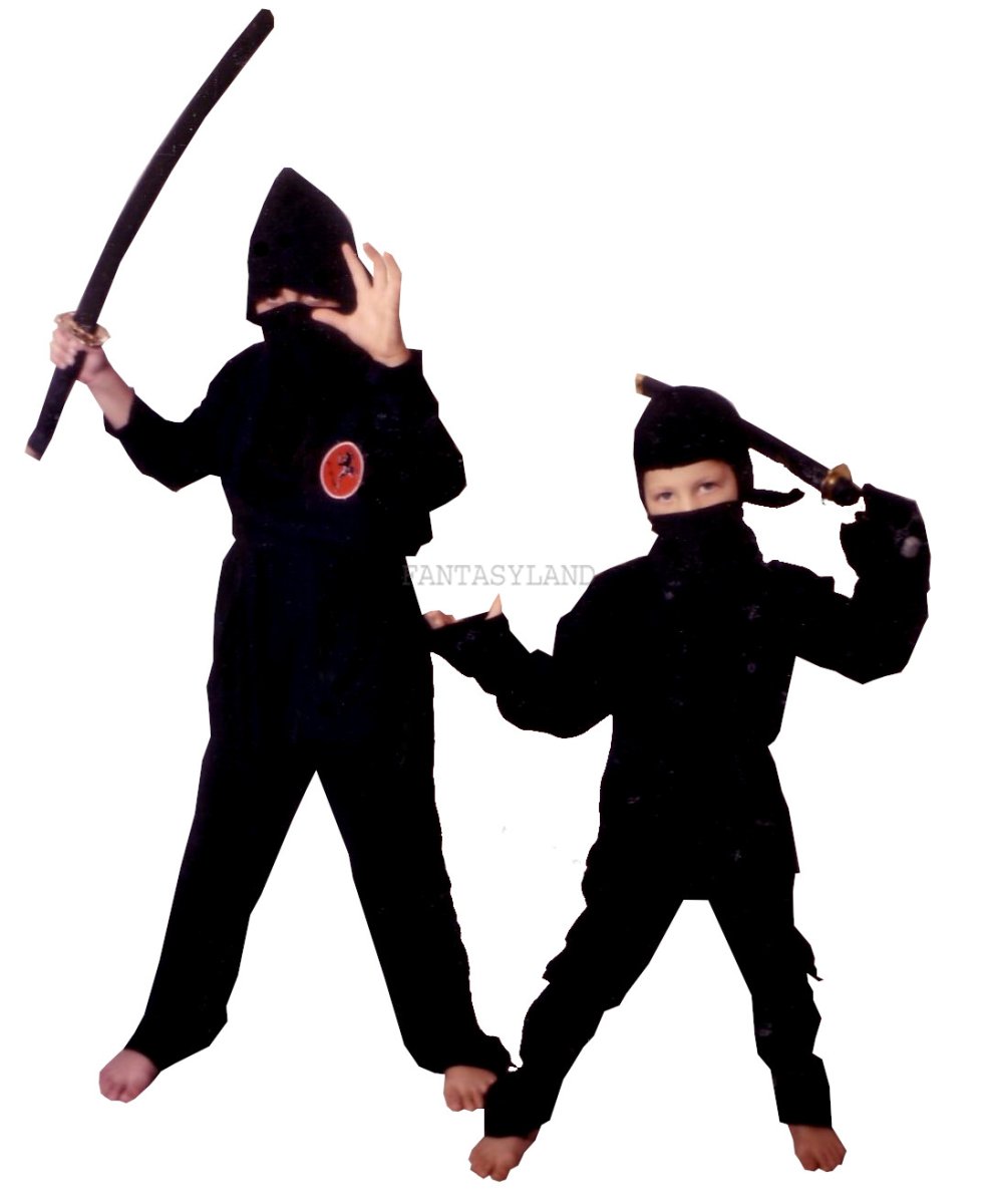 Ninja Teen Costume Size 12-14 - Click Image to Close