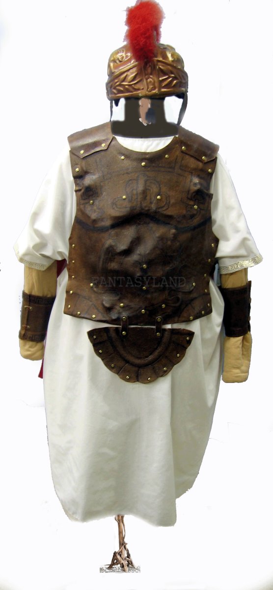 Roman Soldier Costume, Size XXXXL Chest 72"