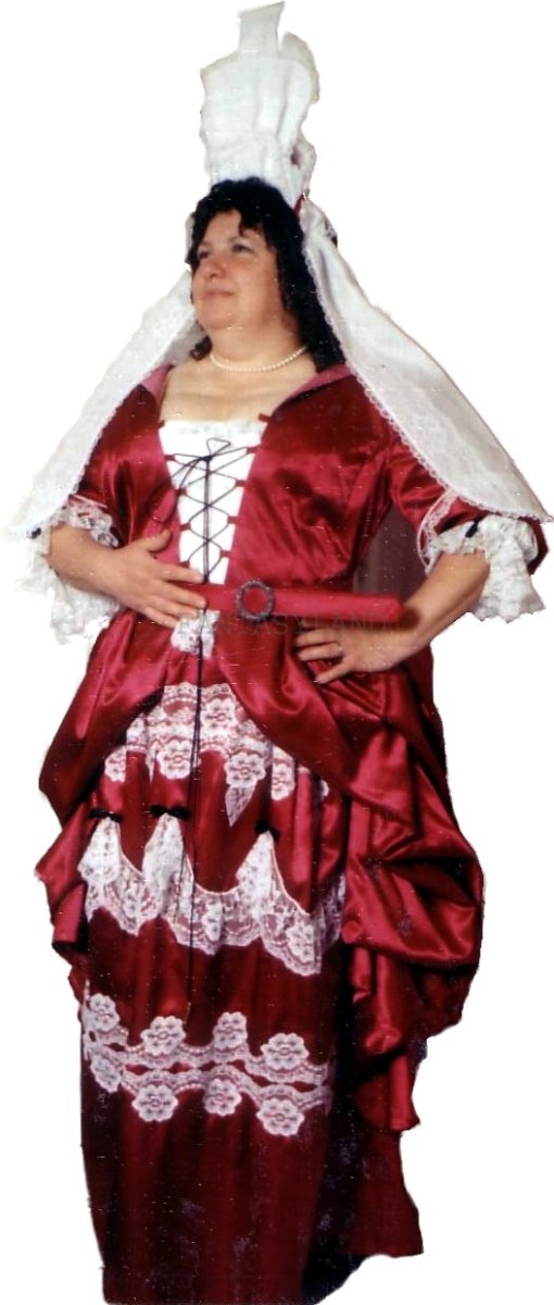 17th Century Lady Costume Size 14 - 22 Medium - XLarge