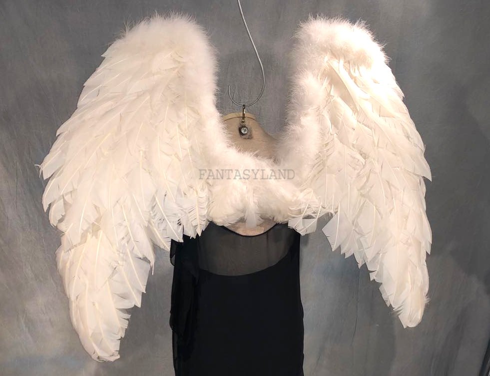 White Feather Wings 32"W 31"L